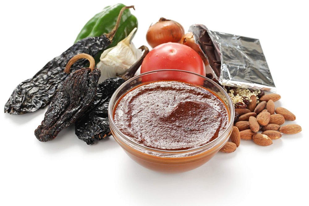 Amazing Chiles & Spices ancho chiles on plate for authentic Mexican flavor.