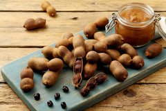 Amazing Chiles & Spices dried tamarind fruit interior, ready to use.