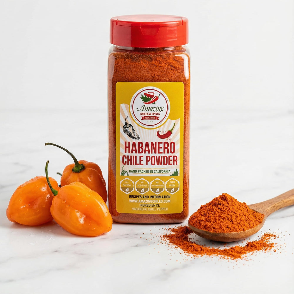 Habanero powder inspiring hot sauce ideas with Amazing Chiles & Spices