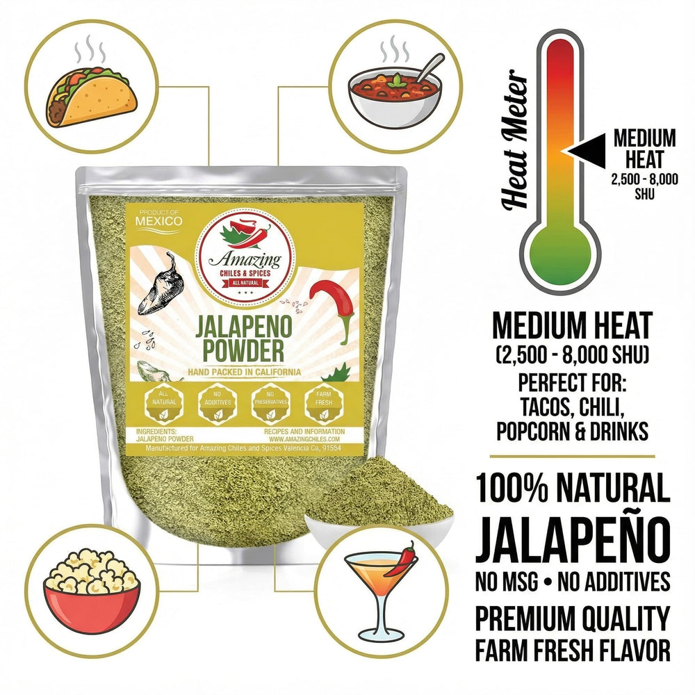 Taco meat rubbed with jalapeno powder for depth