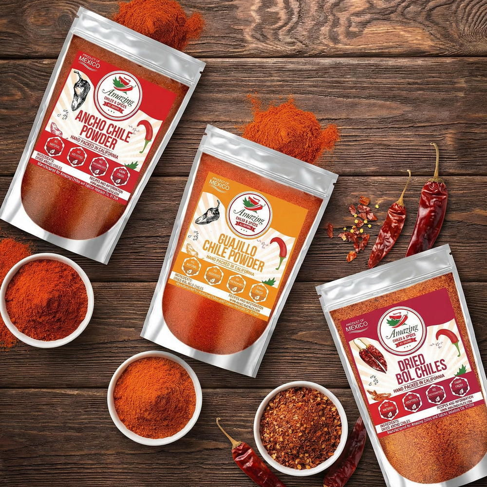 Amazing Chiles and Spices powder used as authentic mole base.