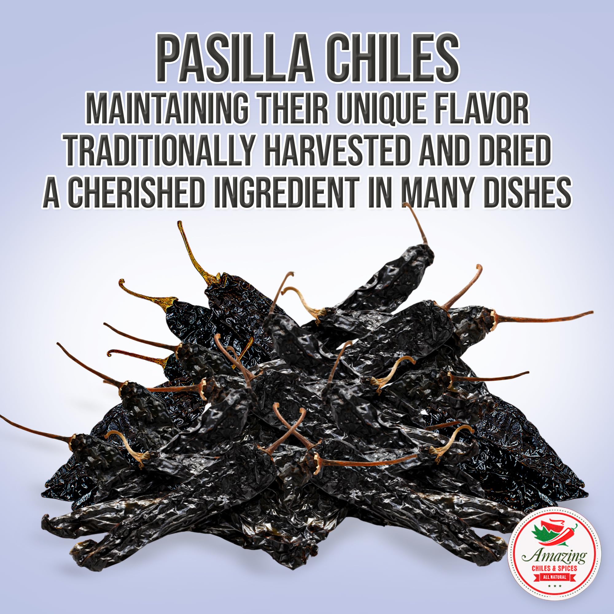 Amazing Chiles and Spices pasilla chiles dried bulk pantry staple