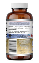 Amazing Formulas Brewers Yeast serving shows three tablets per serving for dosing.