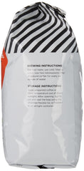 Amazon Fresh Colombia coffee bag back with roast details for informed choices.