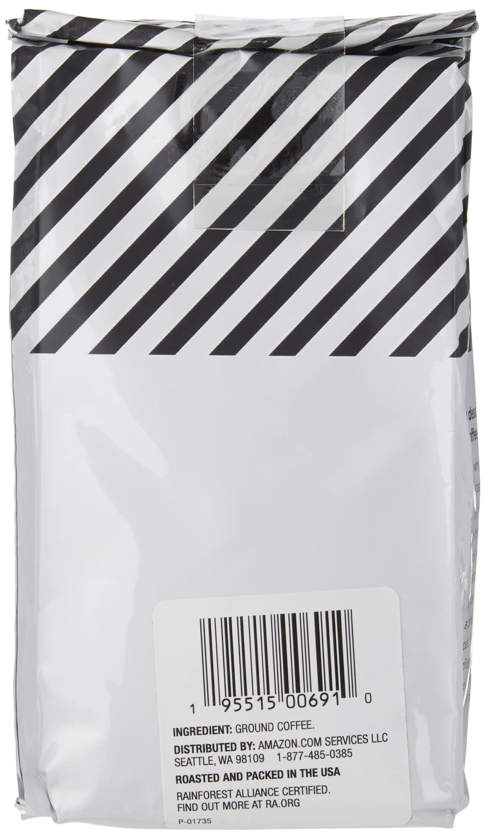 Brewed Amazon Fresh Colombia coffee in a cup with citrus aroma