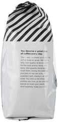 Amazon Fresh Colombia ground coffee texture close-up