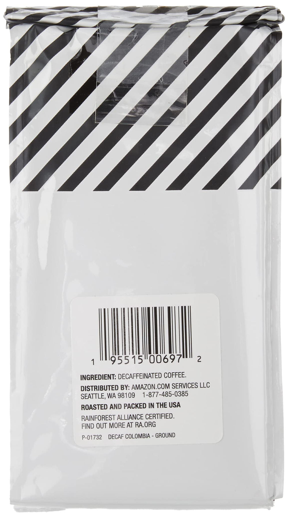 Amazon Fresh Decaf Colombia arabica beans deliver clean cup