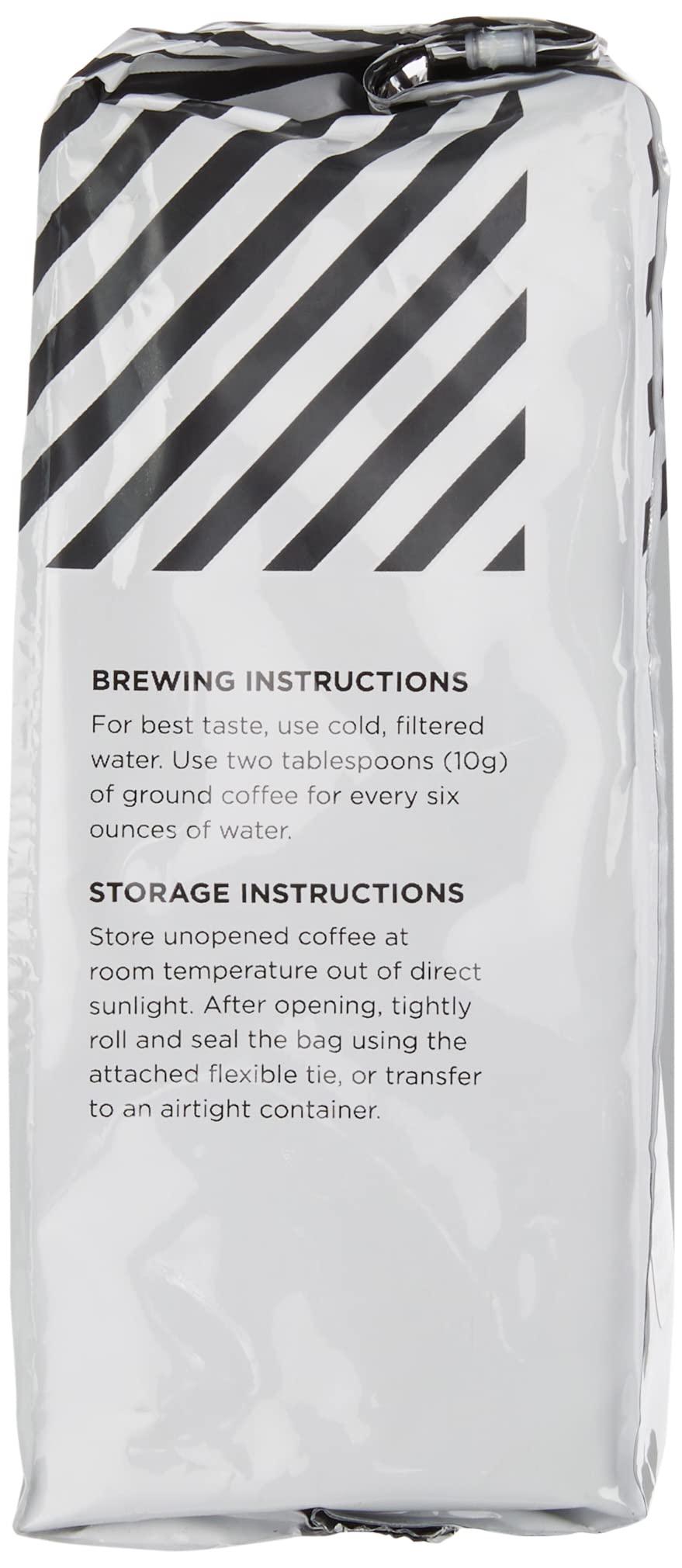 Amazon Fresh decaf Colombia roasted beans hint at origin and aroma