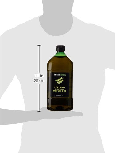 Amazon Fresh EVOO suitable for high-heat cooking and grilling without smoke.
