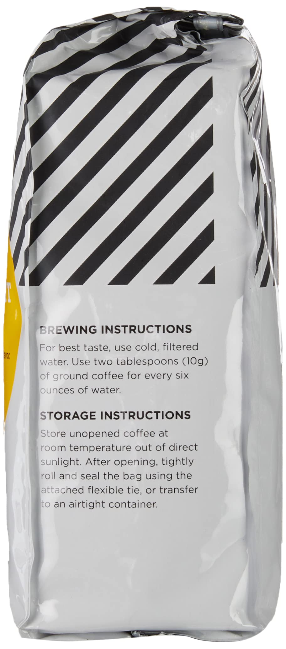 Pouring Amazon Fresh Just Bright coffee captures a rich, inviting aroma