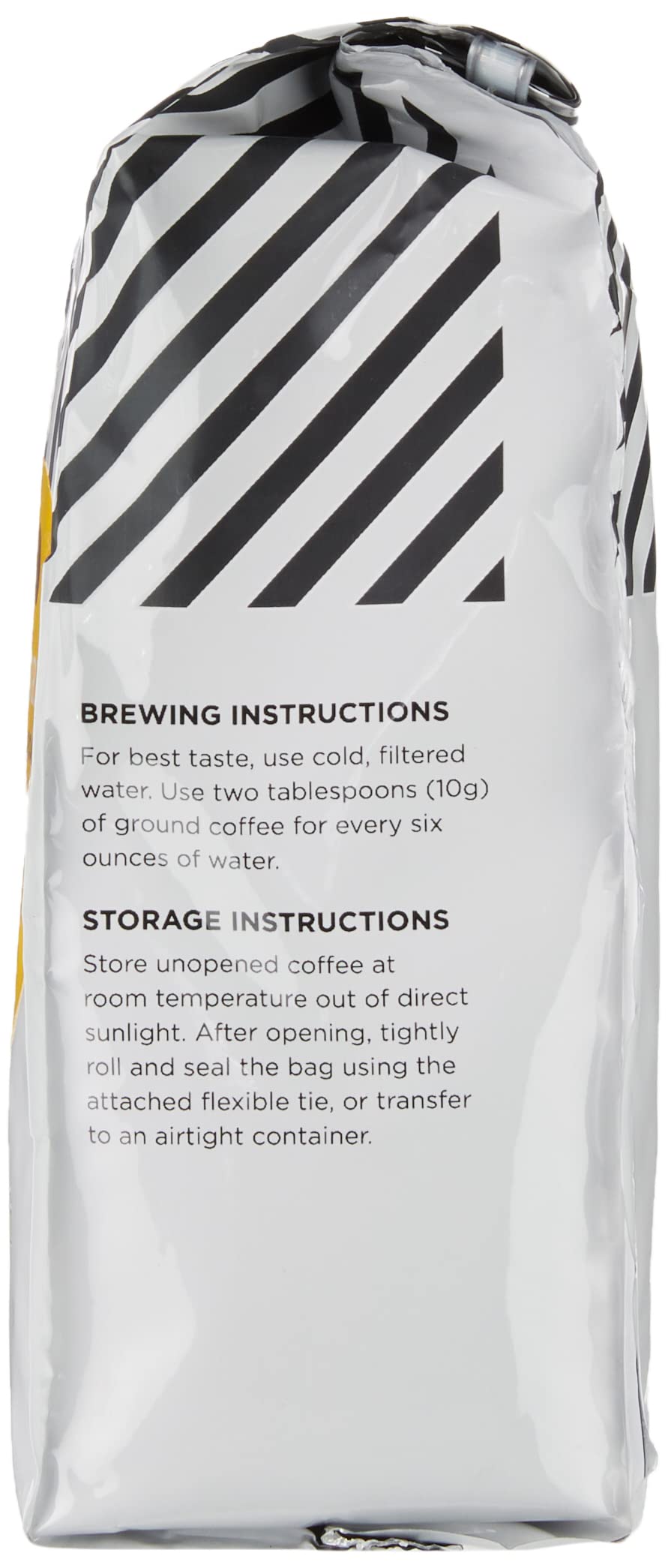 Amazon Fresh Just Bright serving suggestion with cup for morning ritual