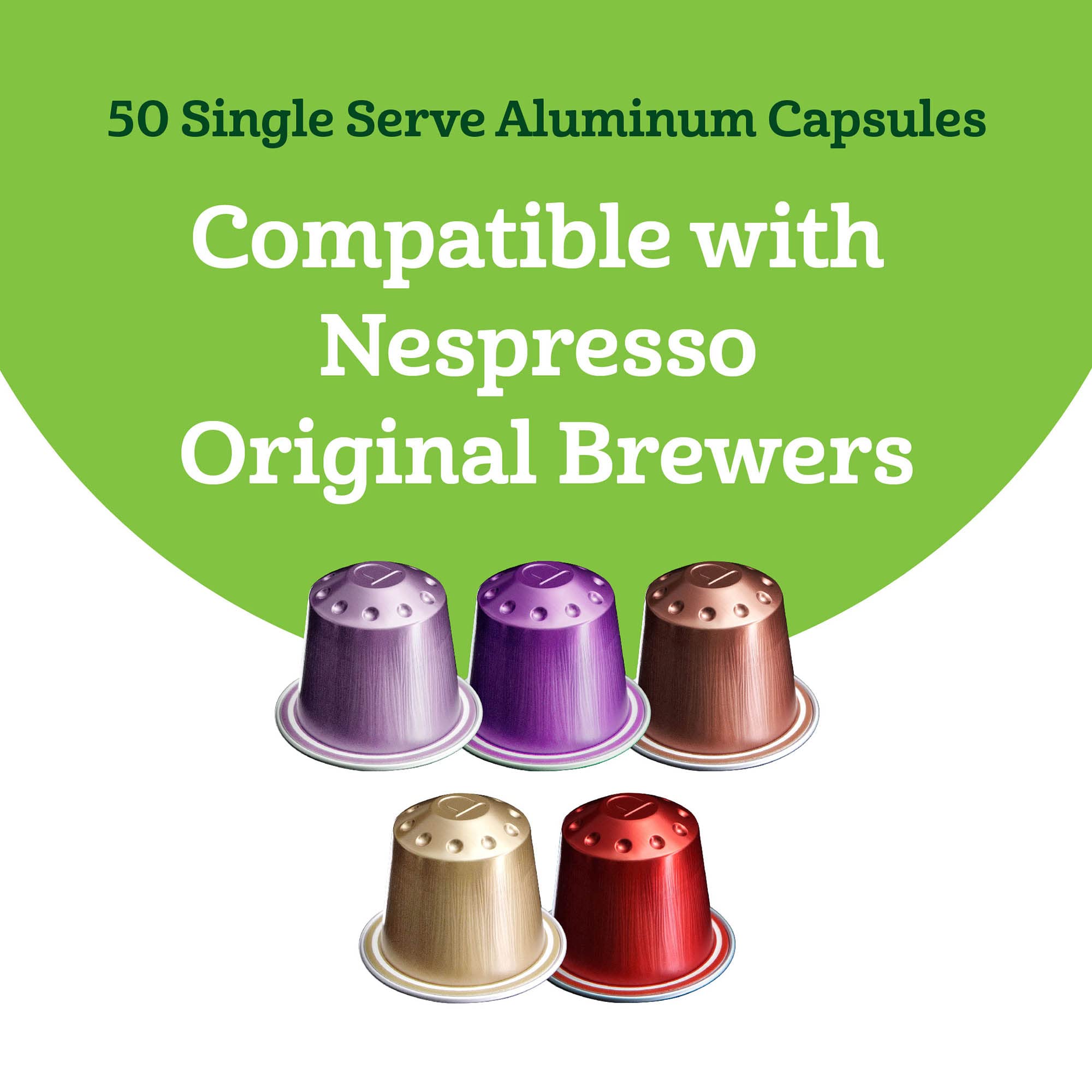 Amazon Fresh Lungo Intens capsules offer a smoother medium roast for longer moments.