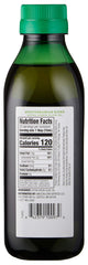 Amazon Fresh EVOO bottle top view ideal for measuring