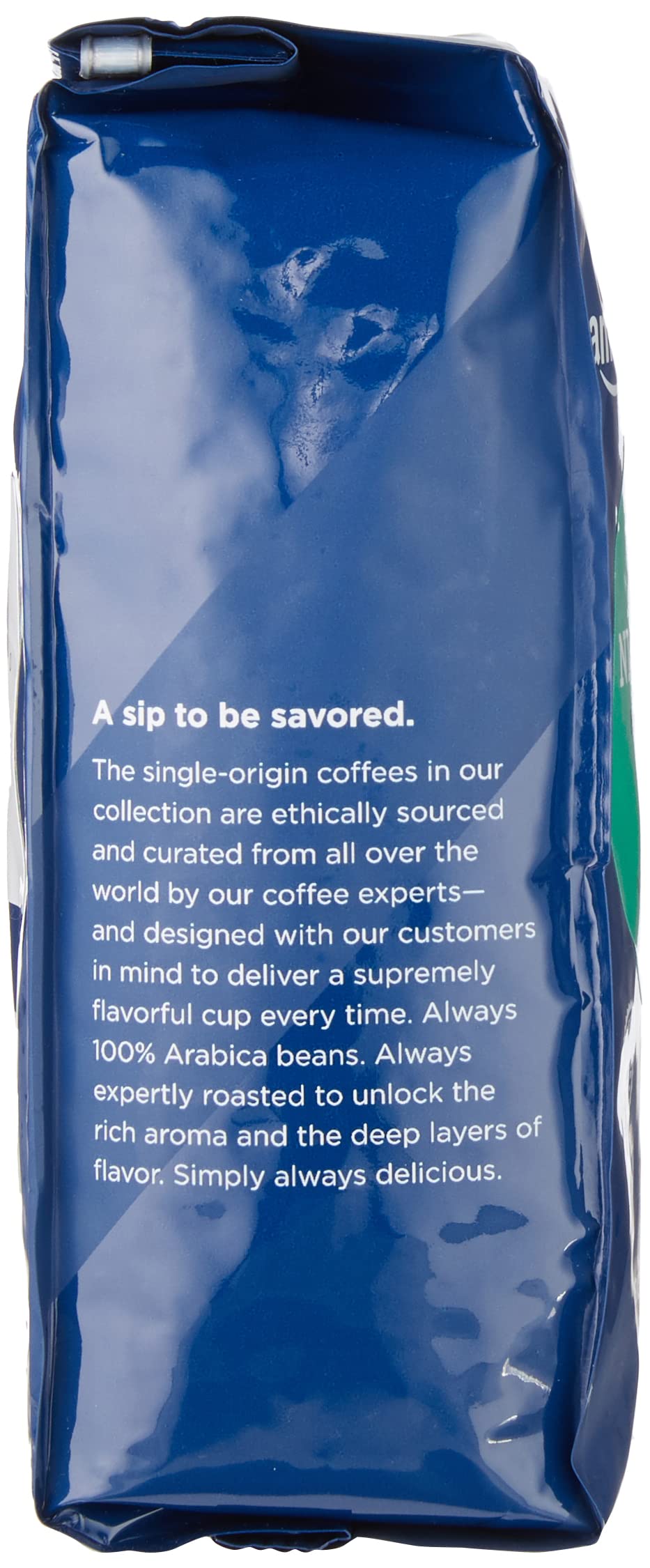 Brewed cup from Amazon Fresh Nicaragua offers chocolatey, balanced notes.