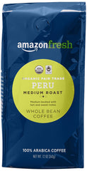 Amazon Fresh Peru coffee fragrance highlighting a smooth finish