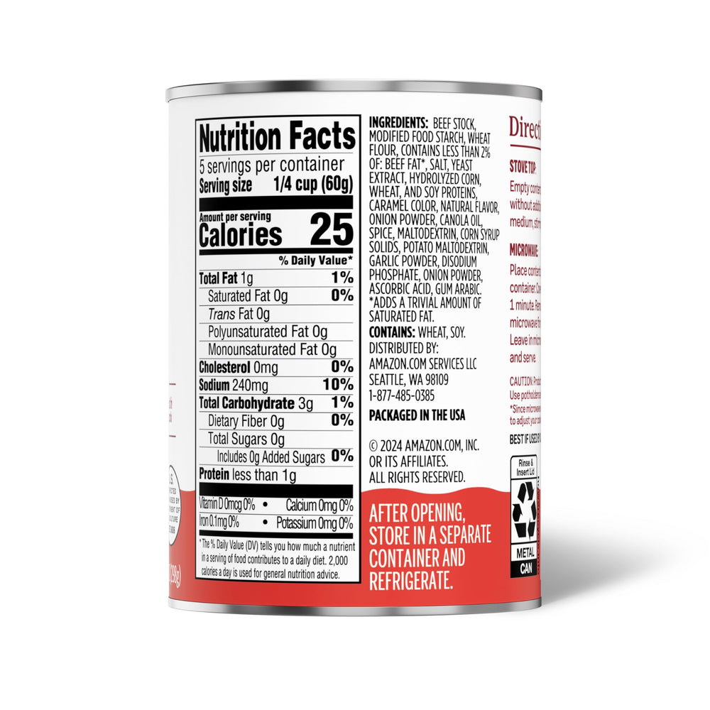 Label closeup highlights low fat option for lighter, everyday meals