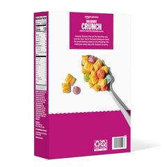 Amazon Grocery Big Berry Crunch cereal packaging shows a 13-ounce box for everyday use.