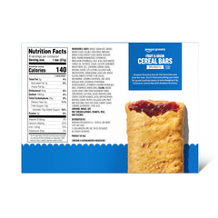 Amazon Grocery blueberry bars close-up highlighting chewy texture and fruity flavor.