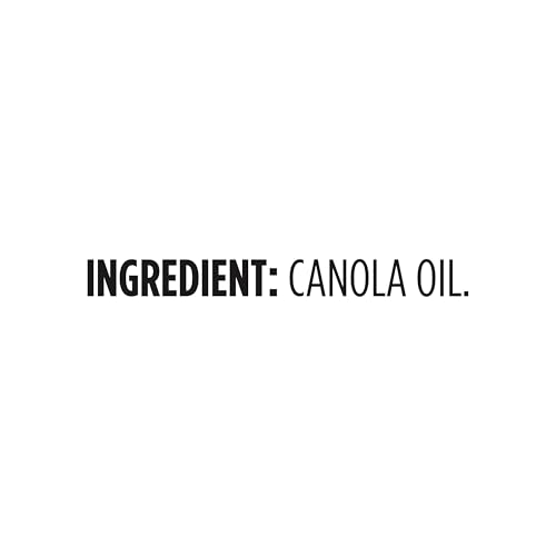Amazon Grocery Canola Oil 48oz bottle on kitchen counter for meals.