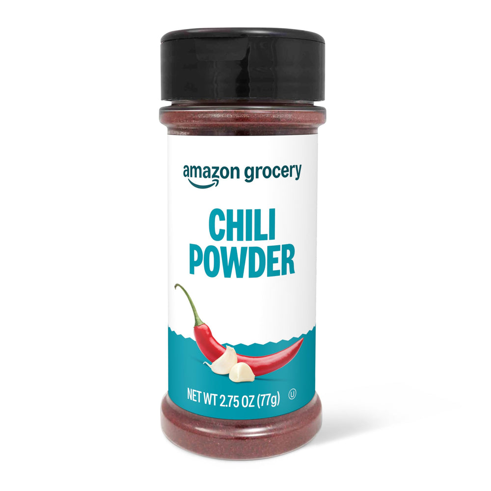 Amazon Grocery chili powder texture closeup invites culinary experimentation.
