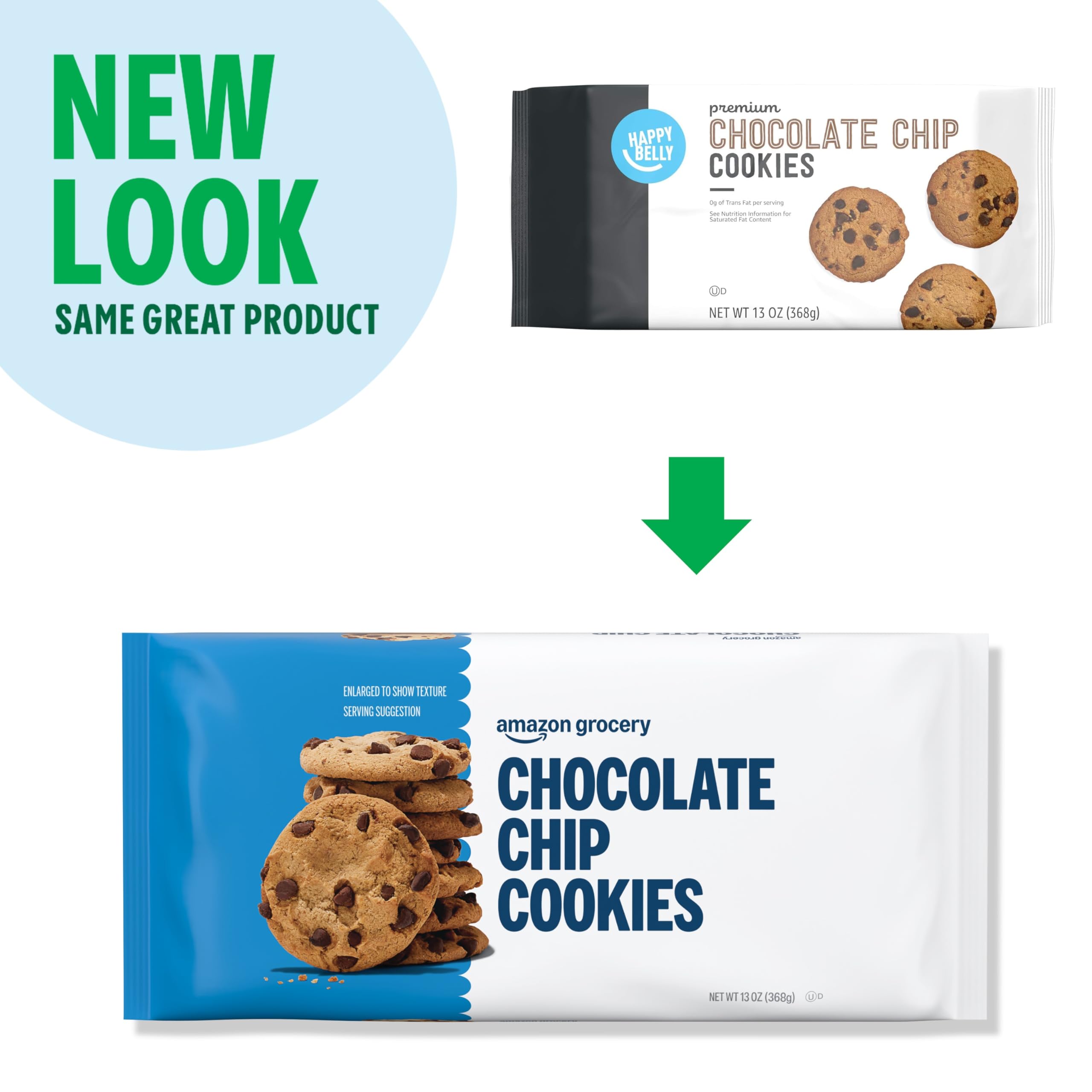 Amazon Grocery cookies dunked in milk showcase a classic pairing for dunking.