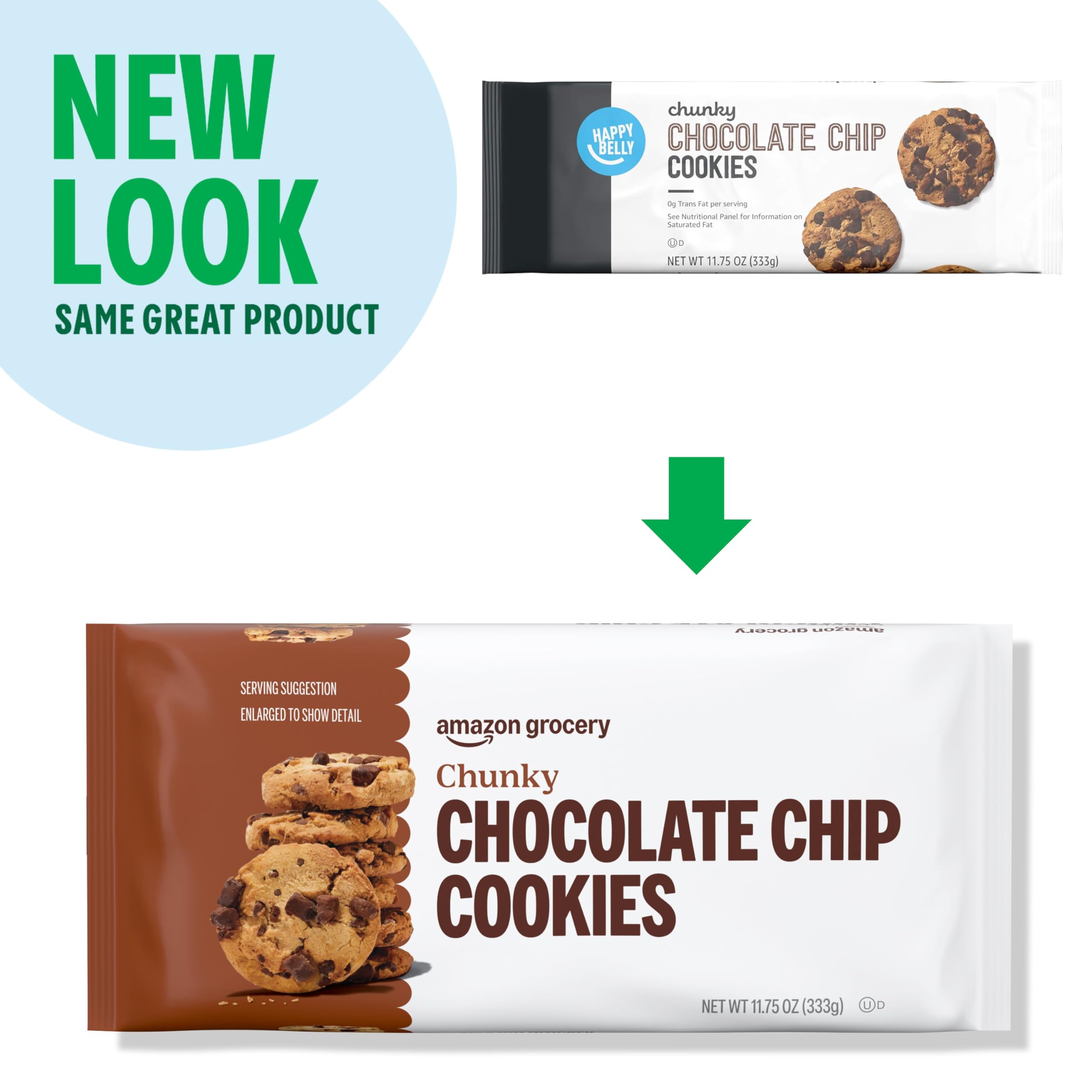 Amazon Grocery cookies with golden edges offer a comforting baked look