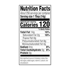 Amazon Grocery corn oil 128oz pour shows smooth flow for sautéing.