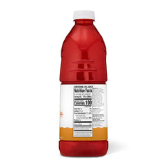 Amazon Grocery Cranberry Pineapple Juice Glass Pour showing a vibrant mixer.