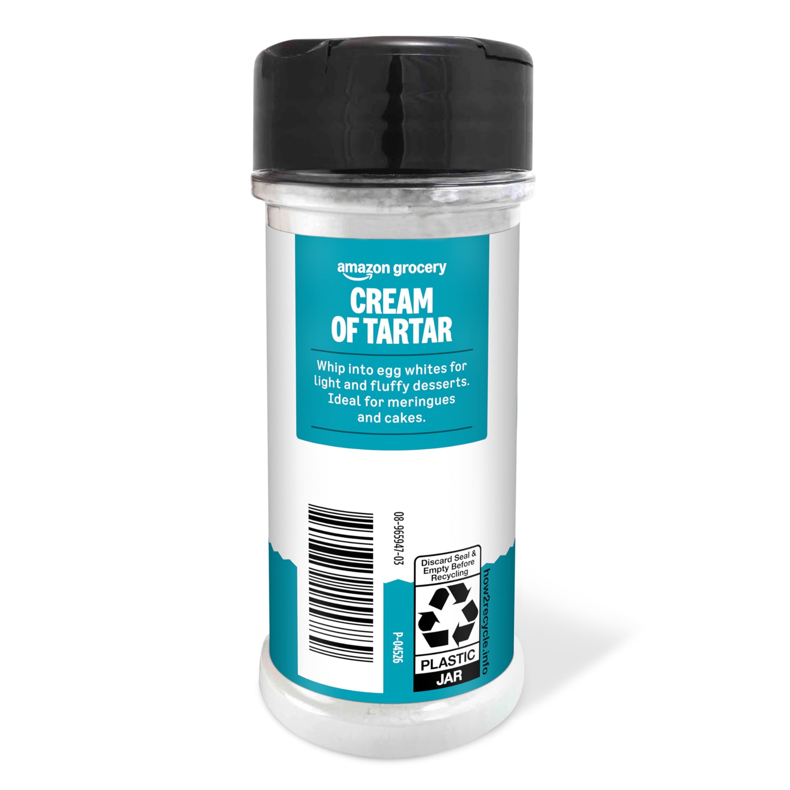 Amazon Grocery Cream of Tartar 5oz used in baking to stabilize egg whites.