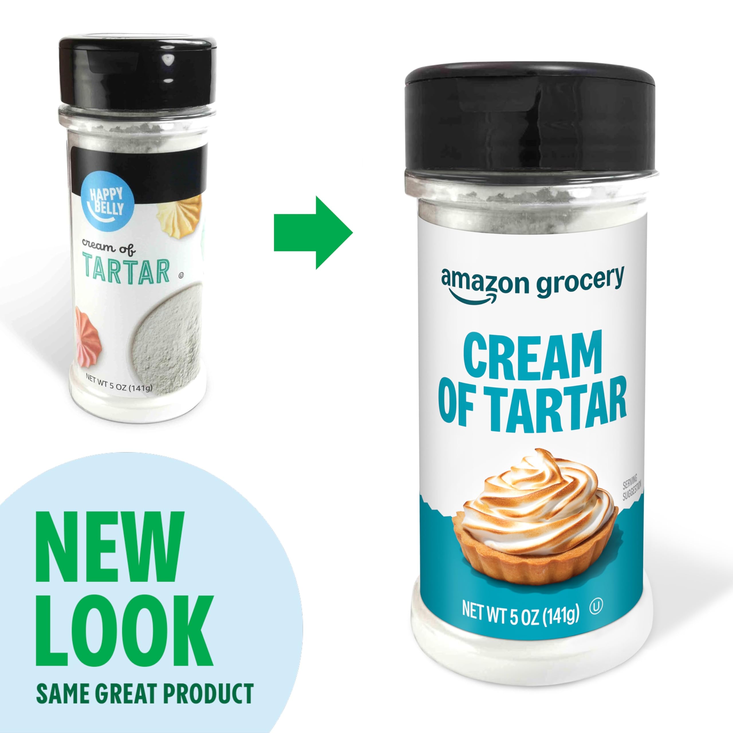 Amazon Grocery Cream of Tartar 5oz pour spout aids even texture in recipes.