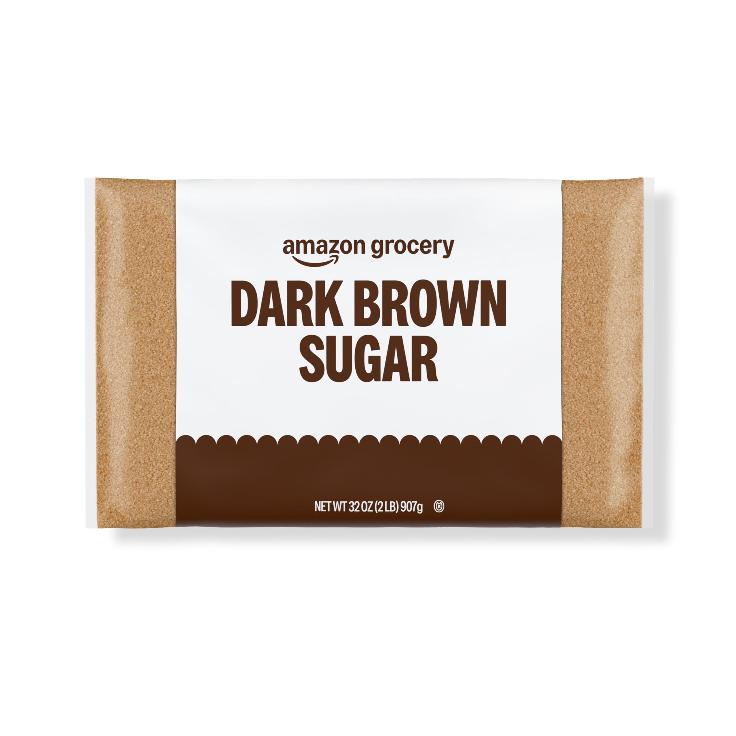 Amazon Grocery dark brown sugar 2lb bag ideal for baking and sauces.