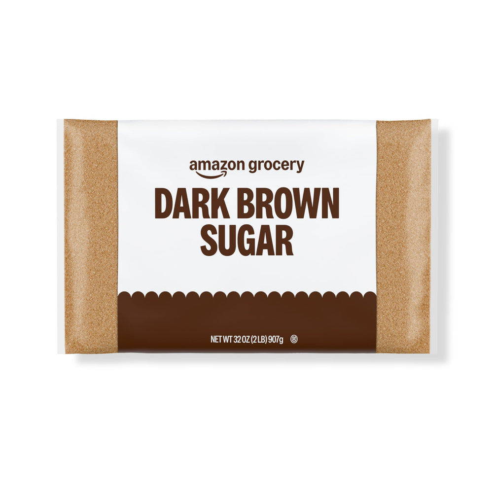 Amazon Grocery dark brown sugar 2lb bag ideal for baking and sauces.