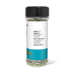 Amazon Grocery Freeze Dried Chives on a kitchen shelf ready for meals.