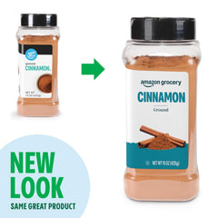 Amazon Grocery Ground Cinnamon aroma fills the kitchen while preparing hot chocolate