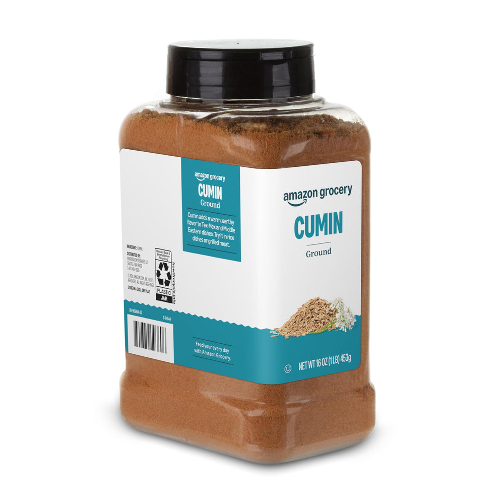 Amazon Grocery ground cumin in a kitchen scene ready to season meals.