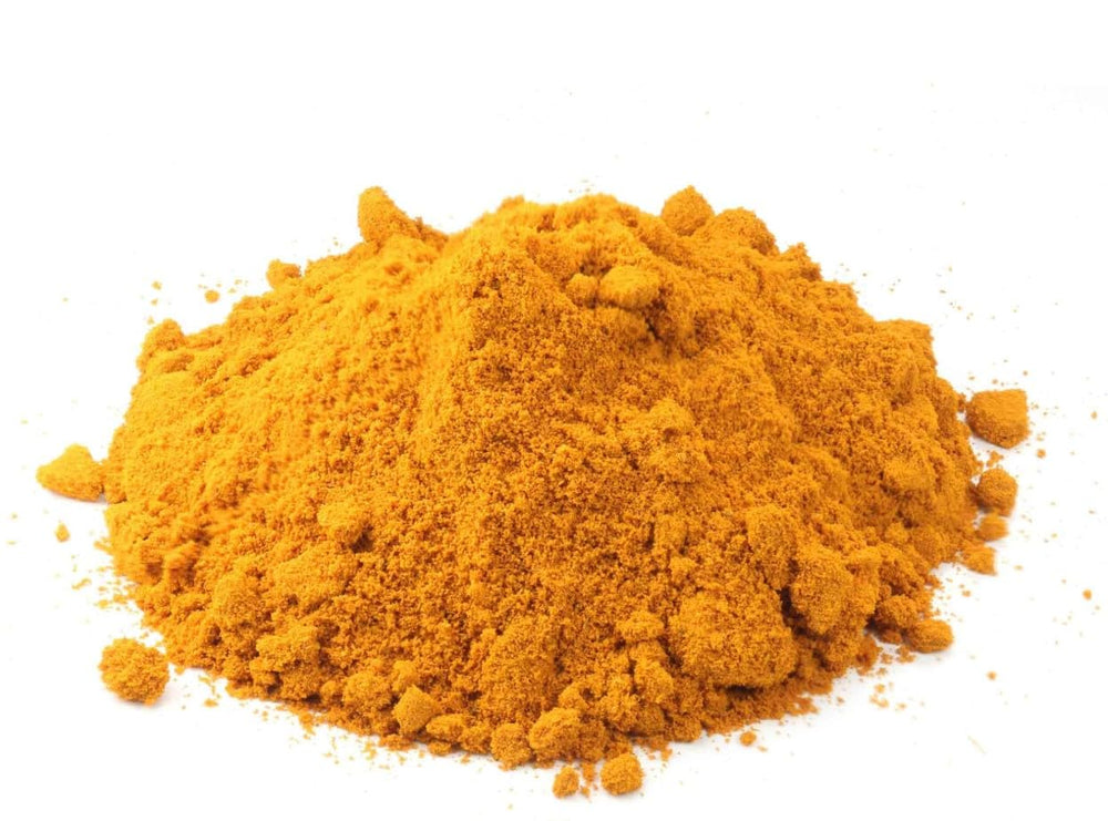 Amazon Grocery ground turmeric in a bowl ready for curry or rice