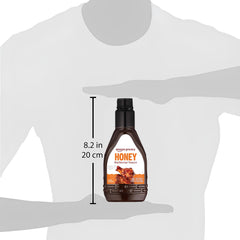 Amazon Grocery Honey BBQ Sauce served with plates, family dinner ready in minutes.