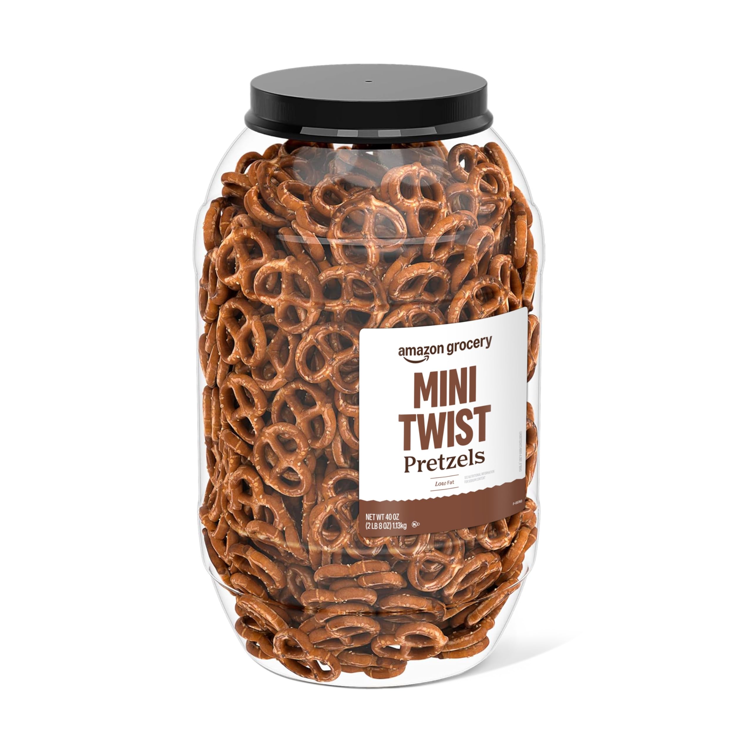 Amazon Grocery Mini Twist Pretzels served in a snack bowl