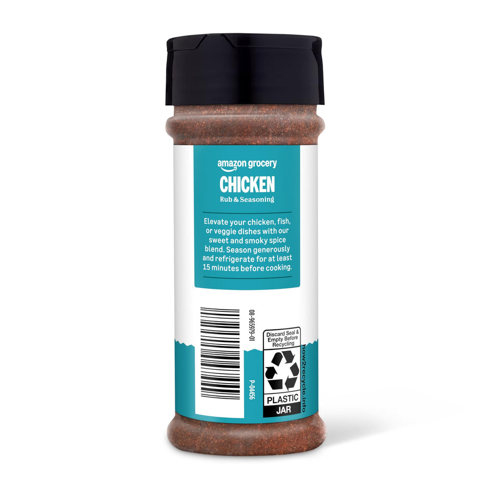 Amazon Grocery no artificial ingredients label, clean flavor enhancer.