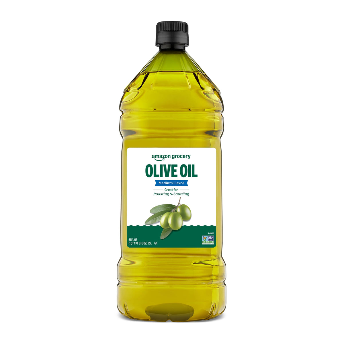 Amazon Grocery olive oil bottle pour — ideal for sautéing and roasting