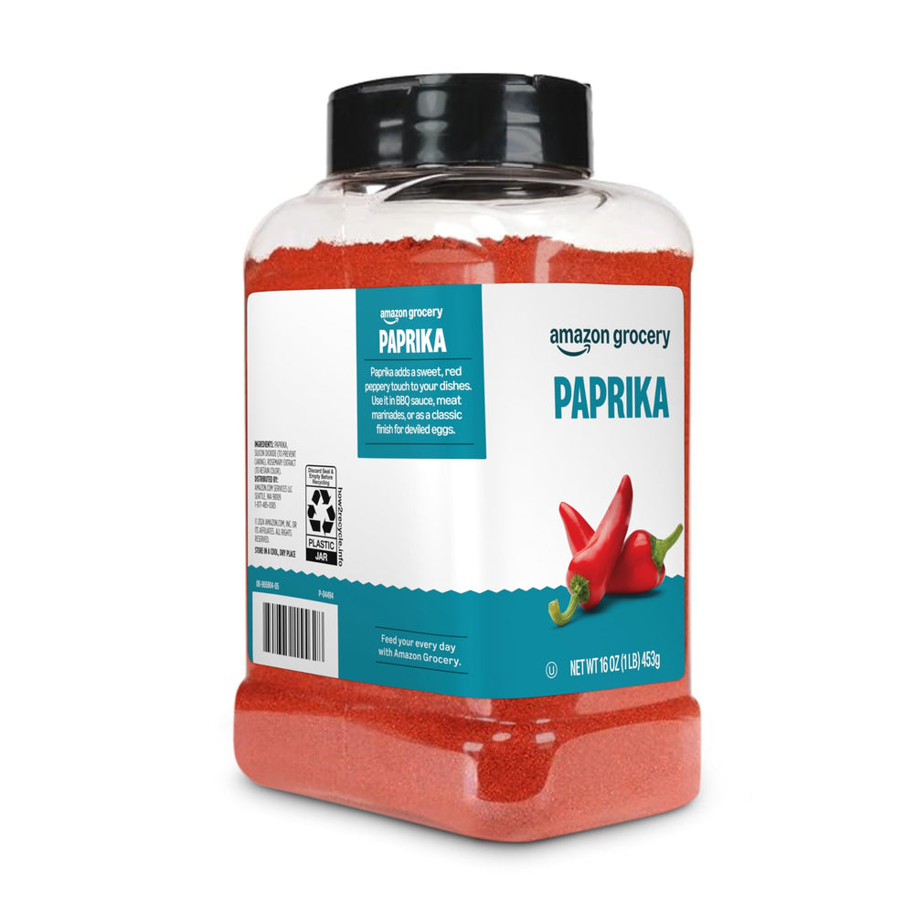 Amazon Grocery Paprika sizzling in a pan to enhance flavor during cooking