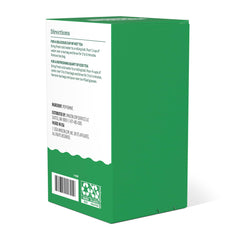 Amazon Grocery peppermint tea brew in hot water emphasizing easy, quick steep.