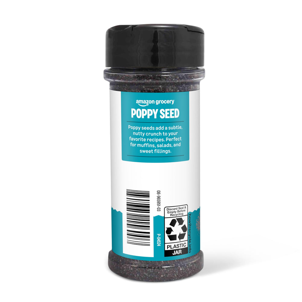 Amazon Grocery Poppy Seed on dishes – enhances salads and grain bowls with gentle crunch.