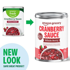Amazon Grocery private label packaging transition, consistent ingredients.