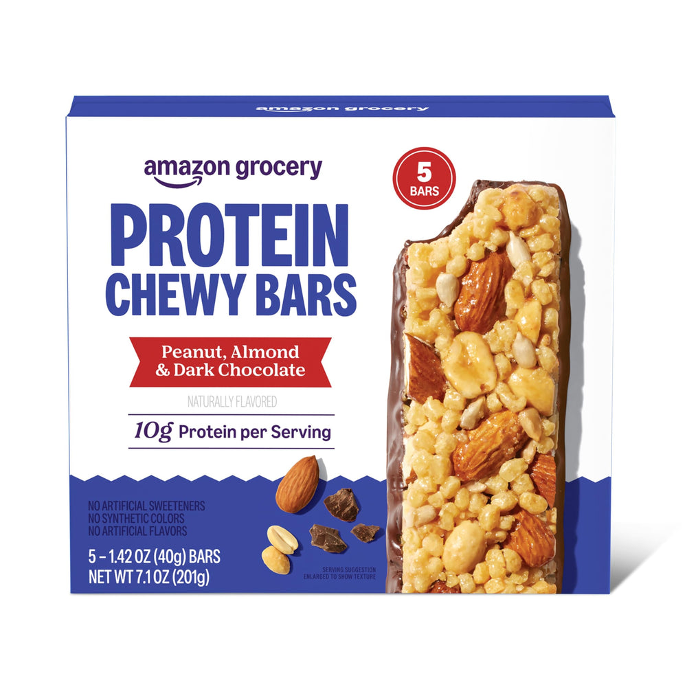 Packaging varies during transition from Happy Belly to Amazon Grocery