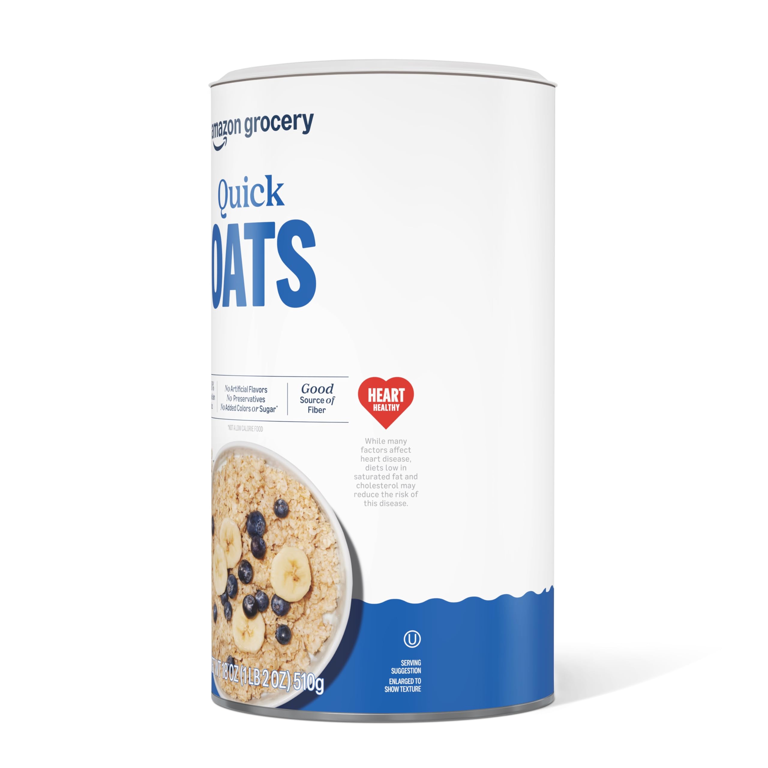 Amazon Grocery Quick Cook Oats measured for a quick morning recipe