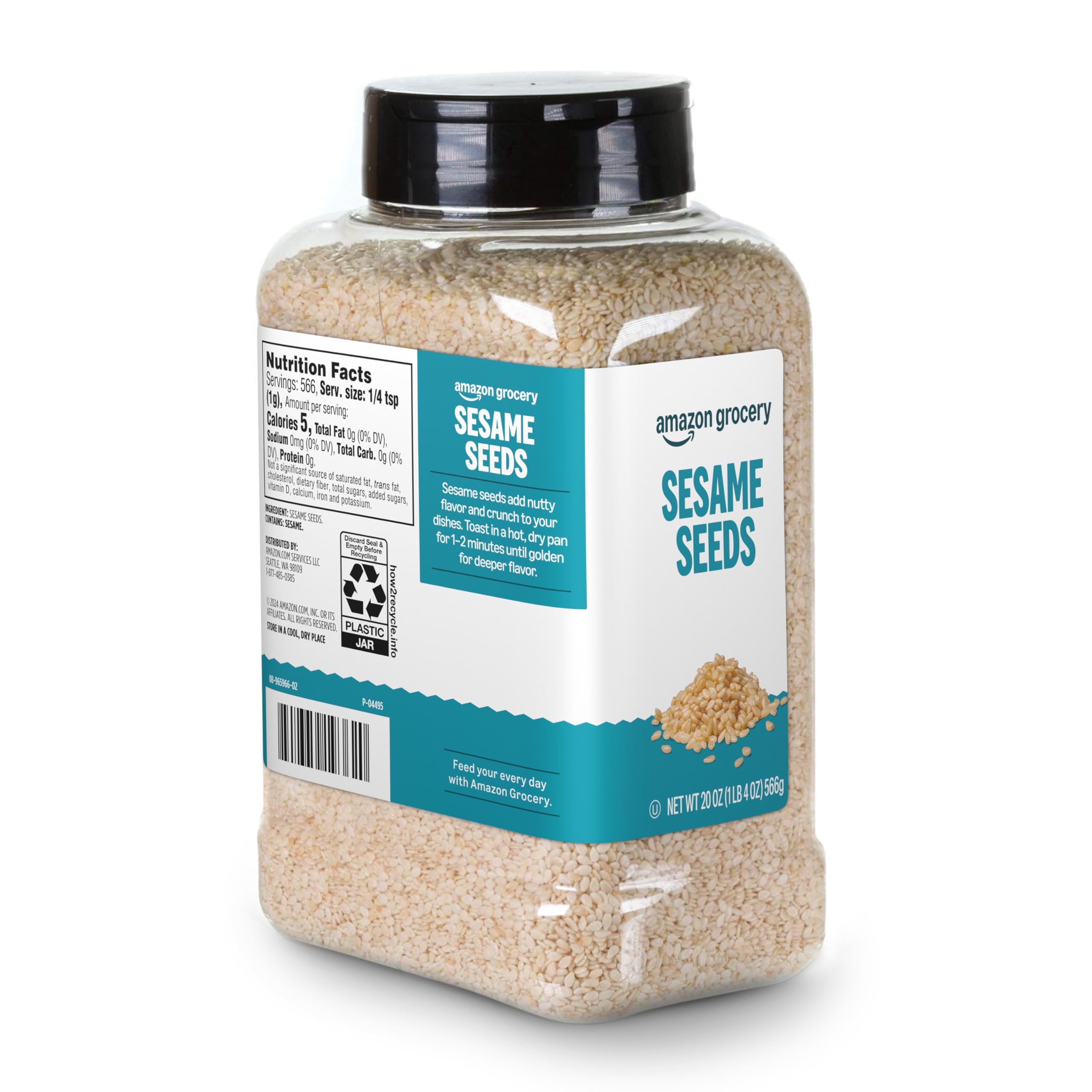 Amazon Grocery sesame seeds recipe-idea visual inspires flavorful additions to meals