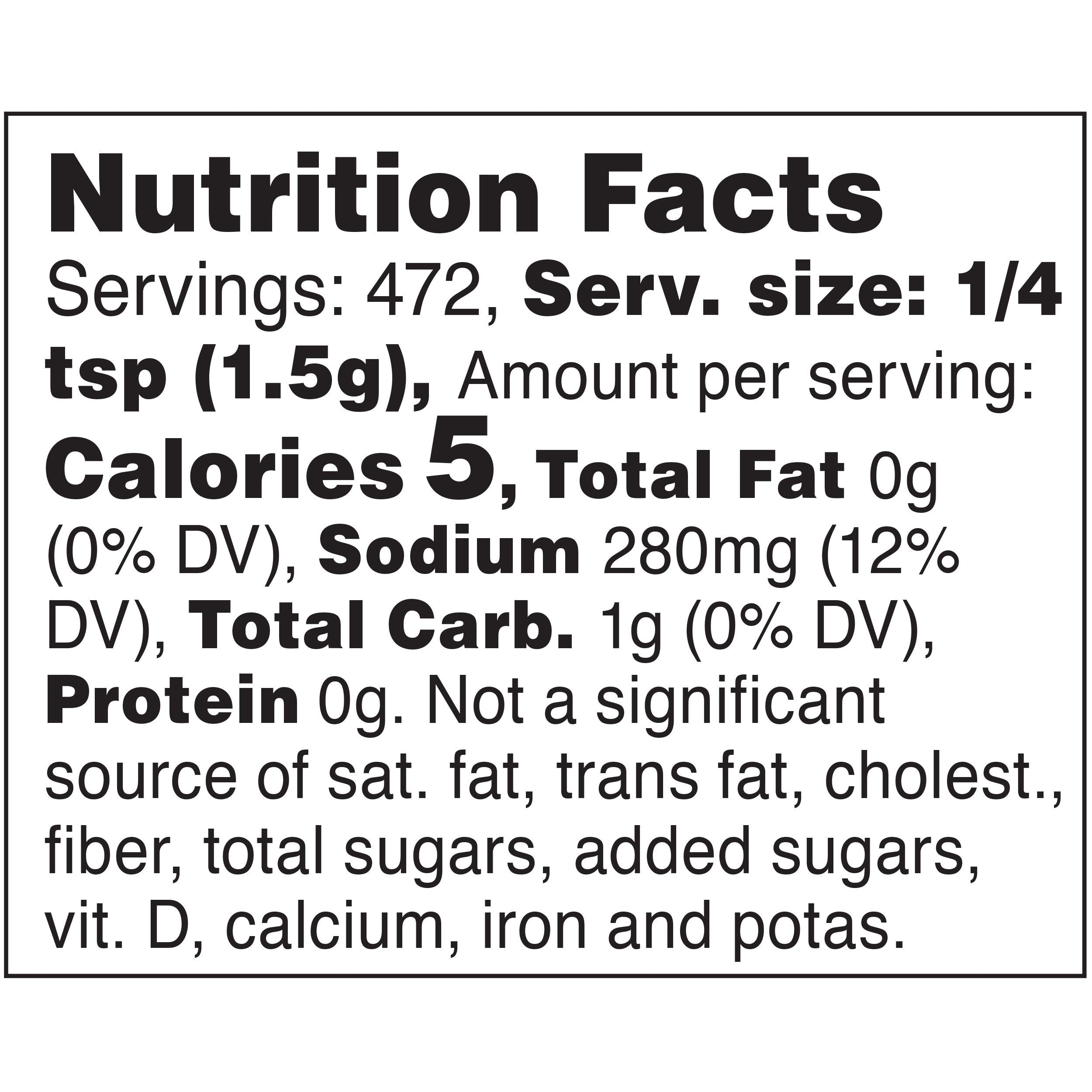 Amazon Grocery smoked BBQ Rub front label highlights 25 oz size for versatile grilling.