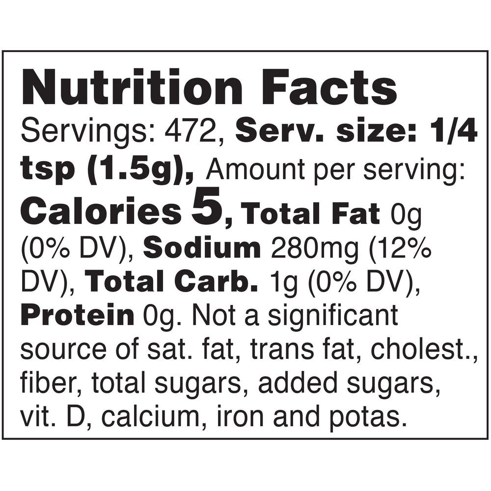Amazon Grocery smoked BBQ Rub front label highlights 25 oz size for versatile grilling.