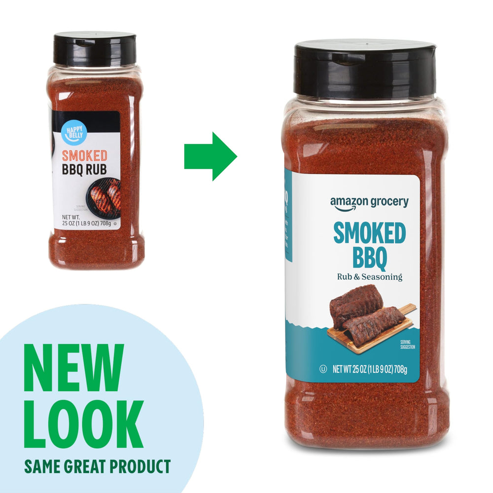 Amazon Grocery pork ribs benefit from the smoky BBQ rub treatment.